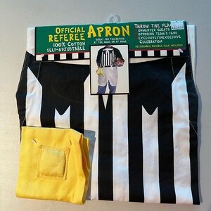 🔥Cotton Referee Apron for tailgating at the game or at home